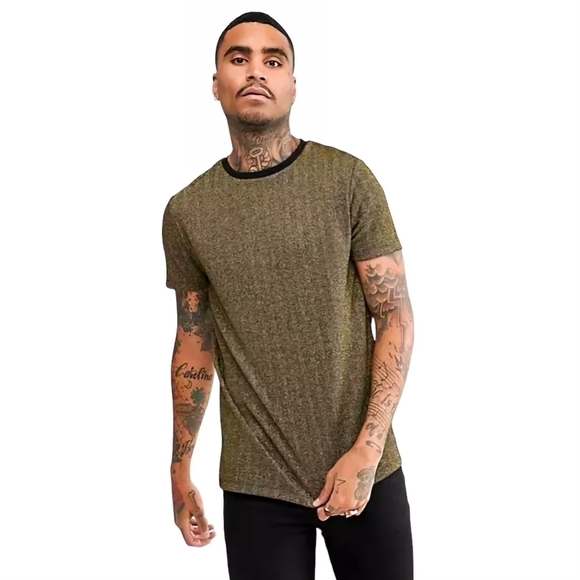 ASOS Gold Metallic Shirt Size xs - Picture 1 of 10